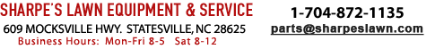 Sharpes Lawn Equipment & Service