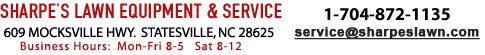 Sharpes Lawn Equipment & Service