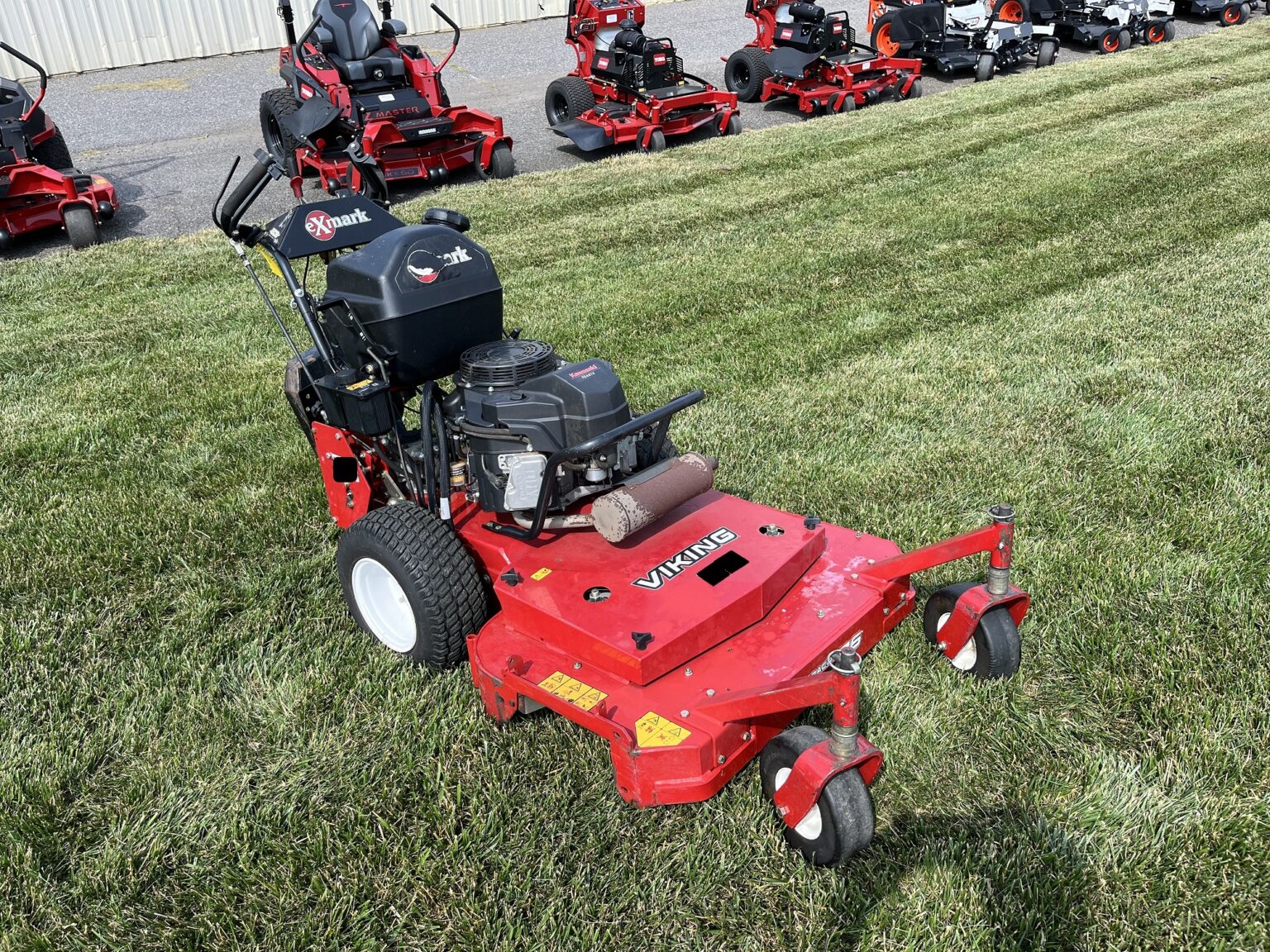 Used Exmark 36" Dual Hydro Walkbehind Mower 4400 Sharpe's Lawn