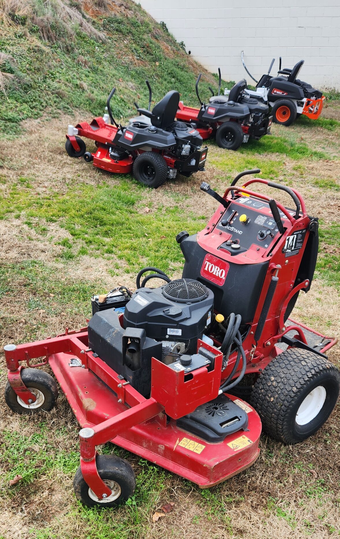 Toro 36 stand online on mower